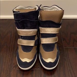 Monica Corte wedge sneakers